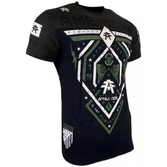 AMERICAN FIGHTER Men's T-Shirt S/S FAIRBANKS TEE - Picture 3 of 8